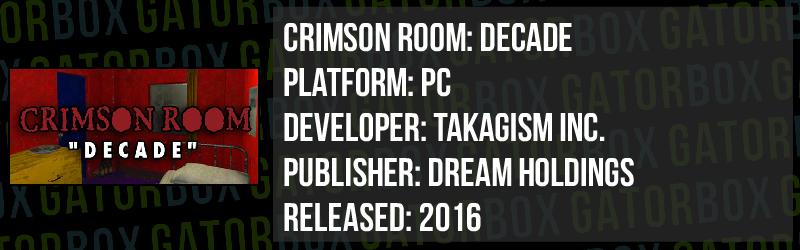 Crimson Room: Decade for PC
